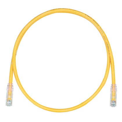 Panduit - Copper Patch Cord, Cat 6, Yellow LSZH UT