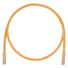 Panduit - Keyed Copper Patch Cord, Cat 6A, Orange