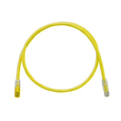 Panduit - Keyed Copper Patch Cord, Cat 6A, Yellow