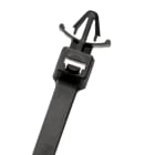 Panduit - Collier PLWP fixation ancre et ailette;173X4,8mm;PA 6.6;Naturel;Cdt:500 (sachet)