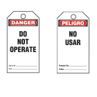 Panduit - Plastic Tag, 'Danger Do Not Operate ?.