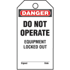 Panduit - Etiqu. consign."DANGER DO NOT OPERATE"+collier;76,2x146mm;25/cdt;Cdt.1