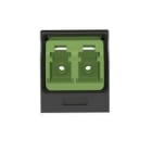 Panduit - Duplex LC/APC Sr./Sr. Fiber Adapter (GR)