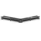 Panduit - Punchdown Patch Panel, Cat 5e, Angled, 2