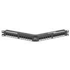 Panduit - Punchdown Patch Panel, category 6A, Angl