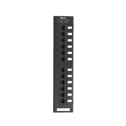 Panduit - NK Punchdown Patch Panel, Cat 5e, Flat,