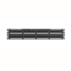 Panduit - NK Punchdown Patch Panel, Cat 6, Flat, 4