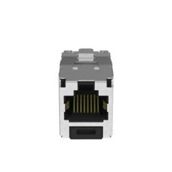 Panduit - Module jack RJ45,Cat 6A,TG,protégé,Noir,Qté:24