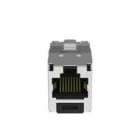 Panduit - Module jack RJ45,Cat 6A,TG,protégé,Noir,Qté:24