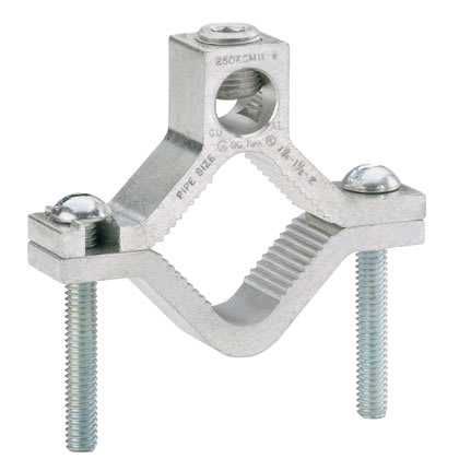Panduit - Aluminum Grounding Clamp, Dual Rated, #6