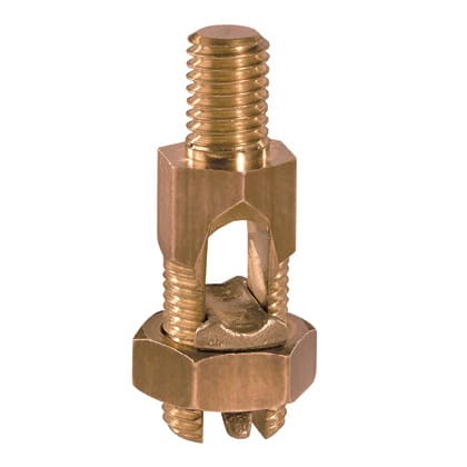 Panduit - Bronze Service Post Connector, #12 SOL-