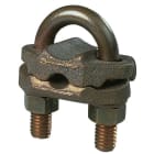 Panduit - Bronze Grounding Clamp, U-Bolt, 2/0 SOL-