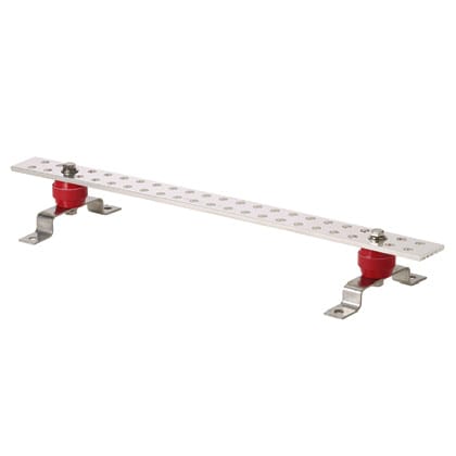 Panduit - Grounding Busbar, 1/4" x 2" x 24" (6.4mm