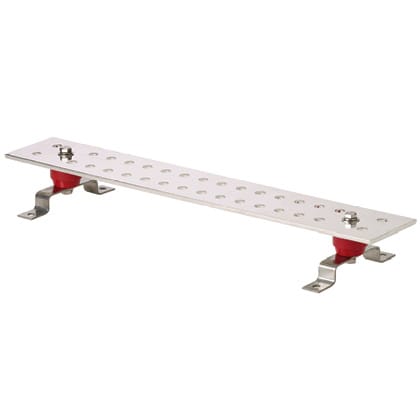 Panduit - Grounding Busbar, 1/4" x 4" x 12" (6.4mm