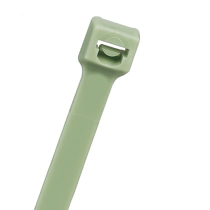 Panduit - Collier PLT Résist agression chimique;188X4,8mm;Polyprop;Vert;Cdt:1000 (sachet)