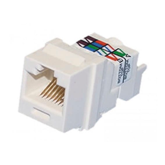 Panduit - Keystone Module, Cat 6, UTP, Off White,