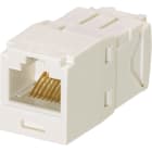Panduit - Keystone Module, Cat 6, UTP, White, TP S