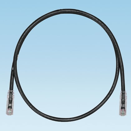 Panduit - Copper Patch Cord, Cat 6, Black UTP Cabl
