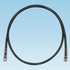 Panduit - Copper Patch Cord, Cat 6, Black UTP Cabl
