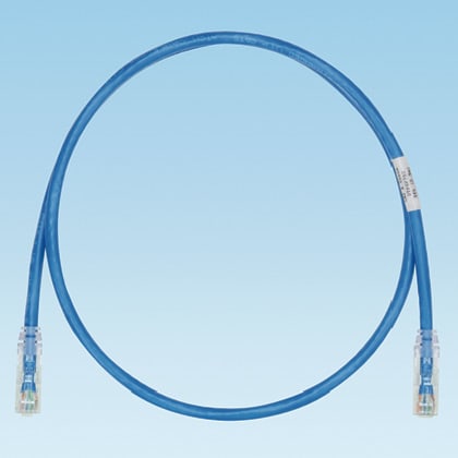 Panduit - Copper Patch Cord, Cat 6, Blue UTP Cable