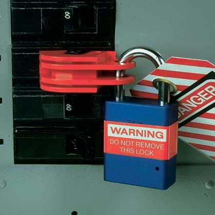 Panduit - Universal Circuit Breaker Lockout Device