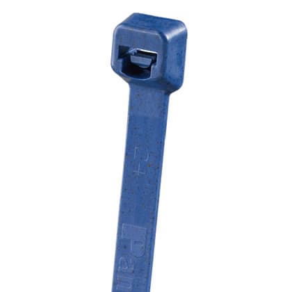 Panduit - Collier PLT détéctable;99X2,5mm;Polypropylène;Bleu foncé;Cdt:100 (sachet)