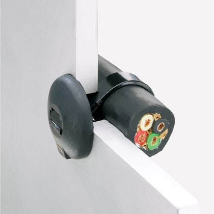 Panduit - Collier porte diam 8-21mm;376X7,6mm;PA 6.6;Noir Res hau tem UV;Cdt:50 (sachet)