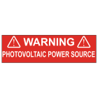 Panduit - 1.0" Wide Red Reflective Tape w/ White P