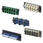 Panduit - FAP w/12 LC Dupl Adapters (BU) Zirconia