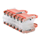 Panduit - QN Plug Pack Housing, 12 pack, Red