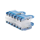 Panduit - QN Plug Pack Housing, 12 pack, Blue