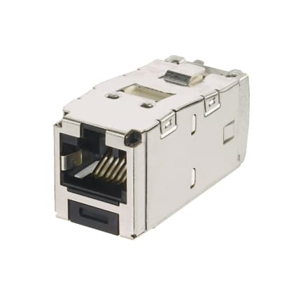 Panduit - Mini-Com Keyed Module, Cat 6A, Shielded,