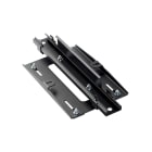 Panduit - Wyr-Grid 2 Post Rack Bracket, 12", Black