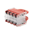 Panduit - QN Plug Pack Housing, 8 pack, Red