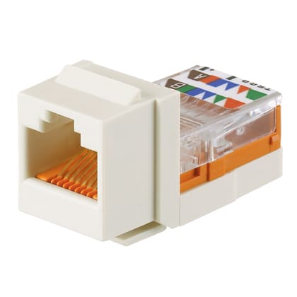 Panduit - NK Cat 5e leadframe jack module - Violet