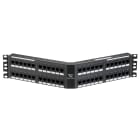 Panduit - Punchdown Patch Panel, Cat 5e, Angled, 4