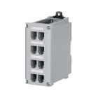 Panduit - IndustrialNet, 8-port DIN rail mount shi