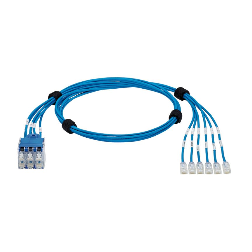 Panduit - QN Switch Patching Harness, Cat 6 28AWG