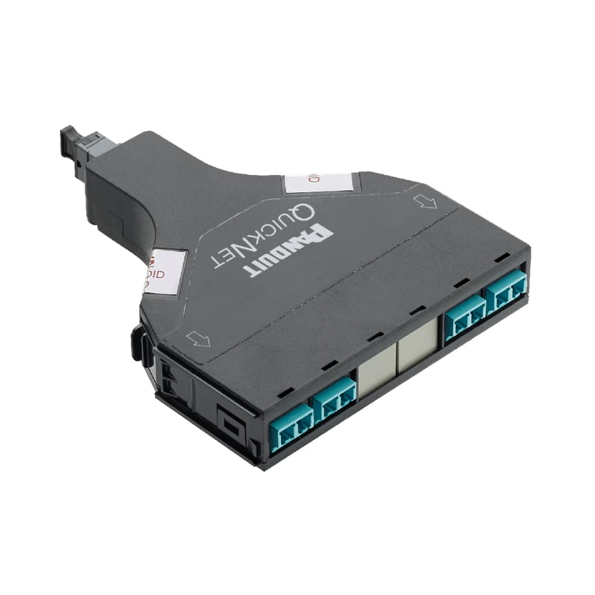 Panduit - 40G-10G QuickNet cassette with OM4 fiber
