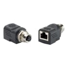 Panduit - Adapter, IndustrialNET, M12 D-Code Femal