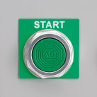 Panduit - Raised Panel Label, Keyhole, 1.2"W x 1.9