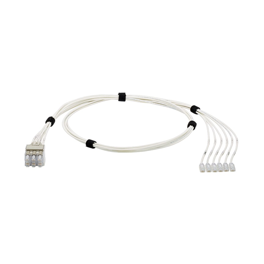 Panduit - QN Switch Patching Harness, Cat 6 28AWG