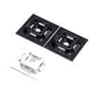 Panduit - Embase fixation par vis M3; 4 voies;25,4x25,4mm;P.A 6.6;Naturel;Cdt.100;A utili
