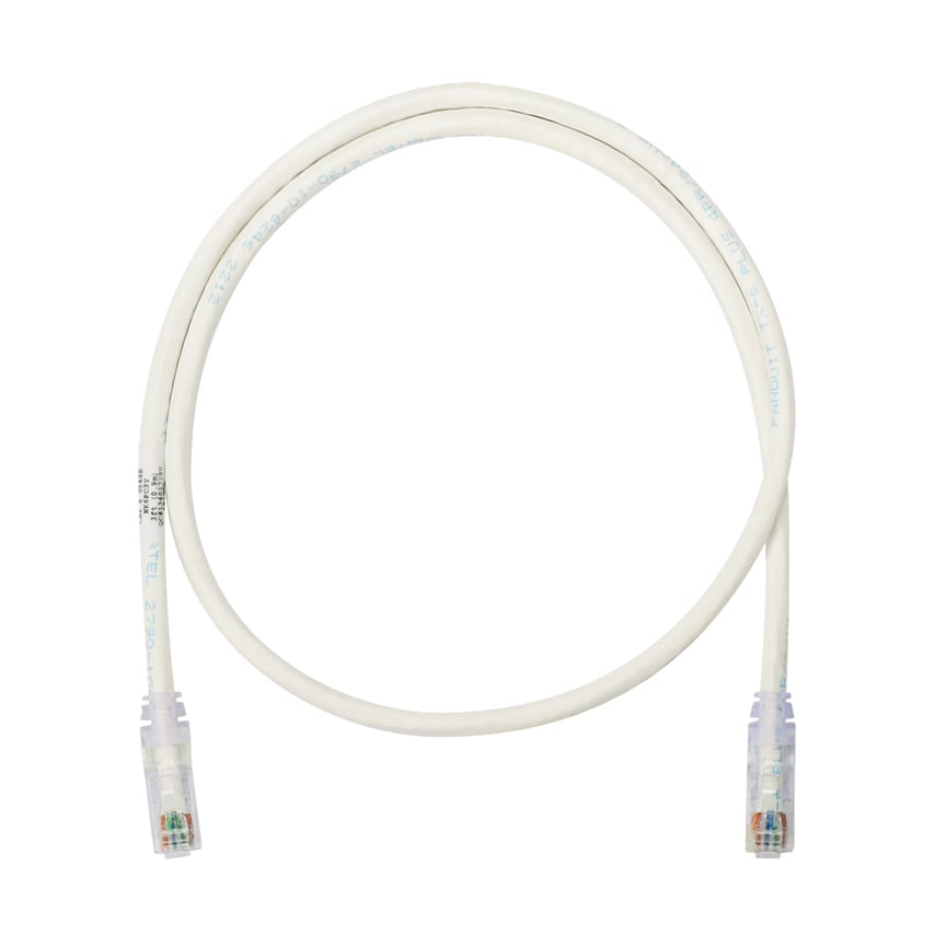 Panduit - Netkey Cat6A Patch Cord, CM/LSZH, Off Wh
