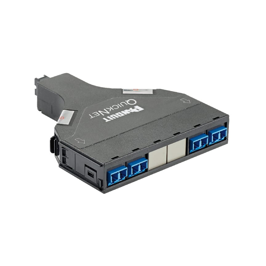 Panduit - OS2 8-fiber 40-10 GbE QN SFQ cassette st