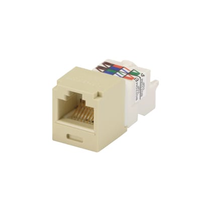 Panduit - Mini-Com Module, Cat 6, UTP, 8 pos 8 wir