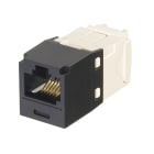 Panduit - Module jack Mini-Com? à clé UTP RJ45 Cat 6,TG,Noir,Qté:1