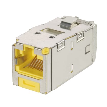 Panduit - Mini-Com Keyed Module, Cat 6A, Shielded,