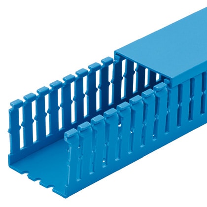 Panduit - Narrow Slotted Duct, PVC, 3 X 3 X 6'