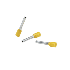 Panduit - Ferrule pré-isolée;24 AWG (0,25mm²)longueur broche 6,0mm;DIN;jaune;Cdt.500